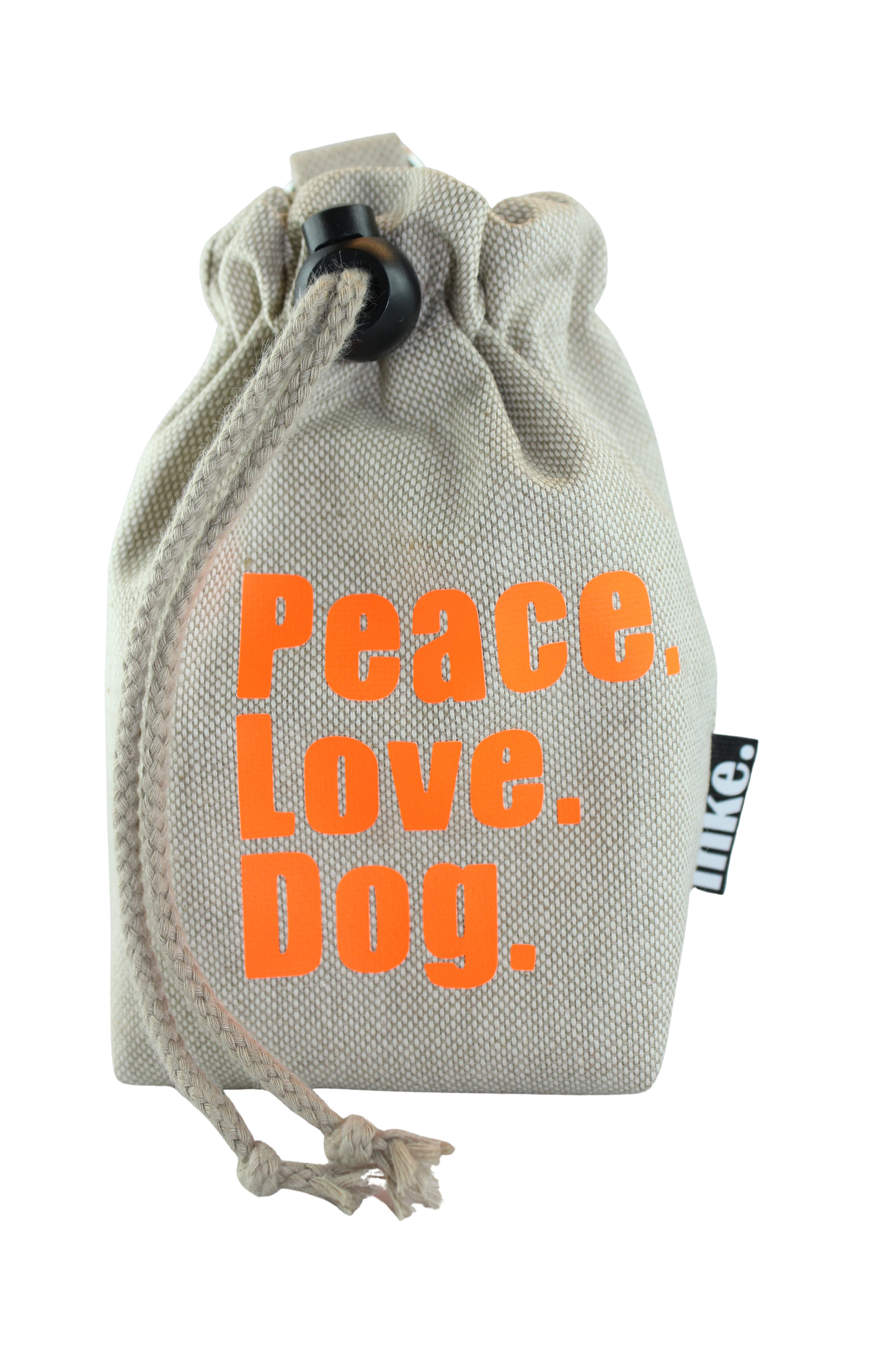 Leckerlibeutel Peace Love Dog