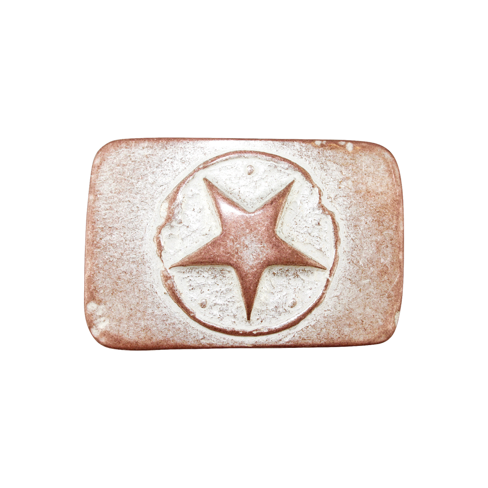 Gürtelschnalle Stern versch. Farben