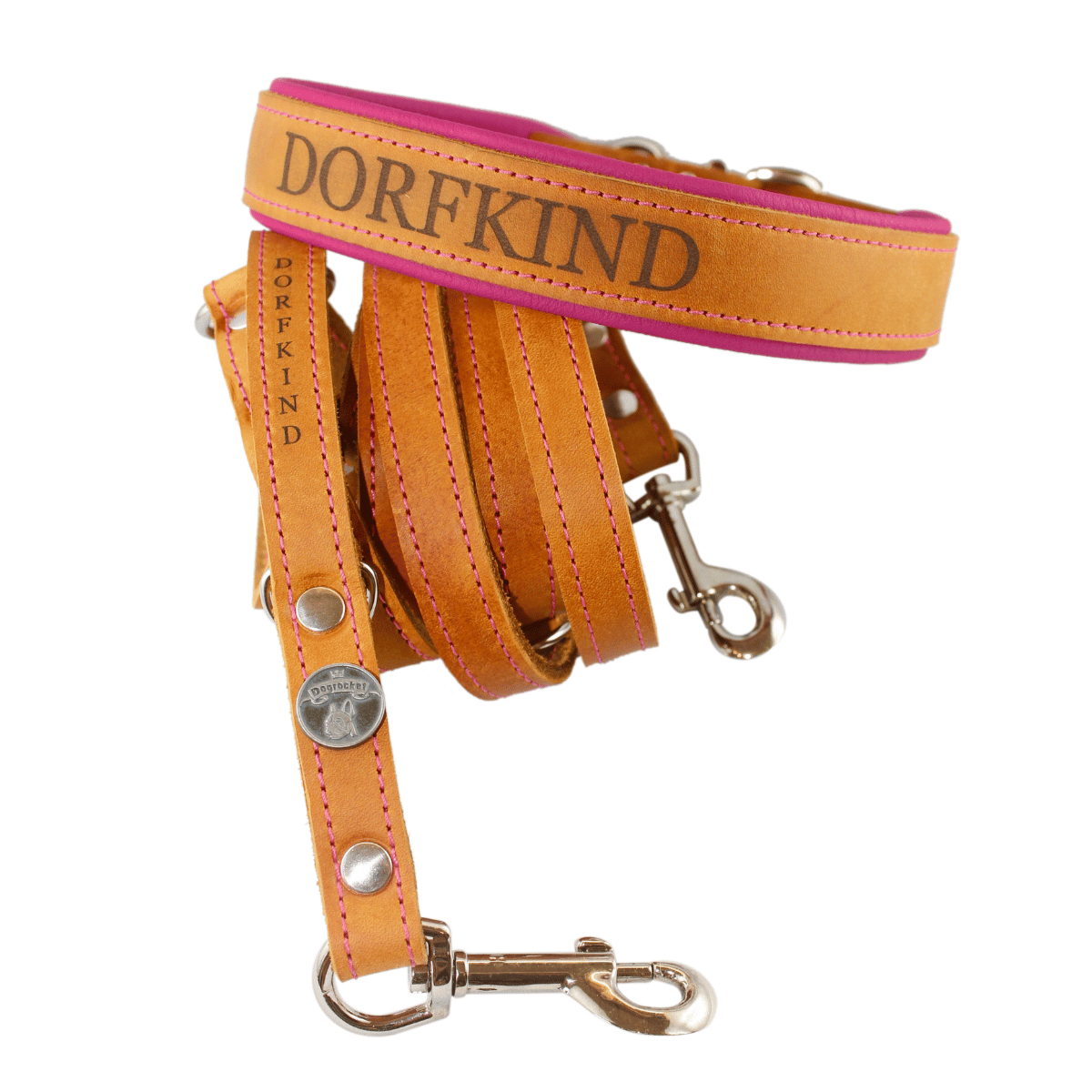 Lederhalsband Kumpel-Edition, mit Gravur, im Set