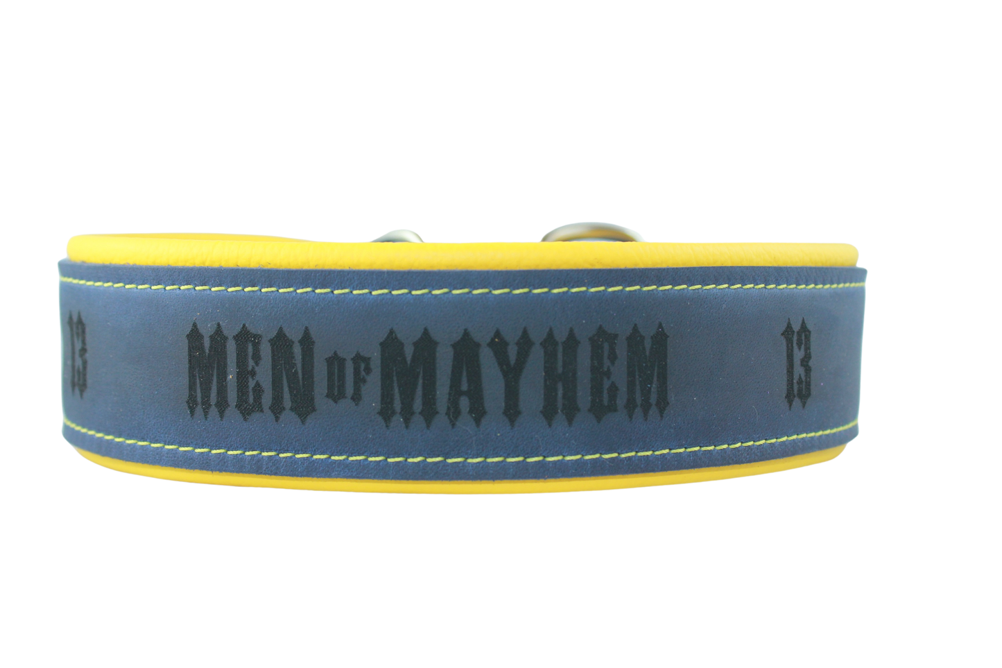 Lederhalsband Men of Mayhem