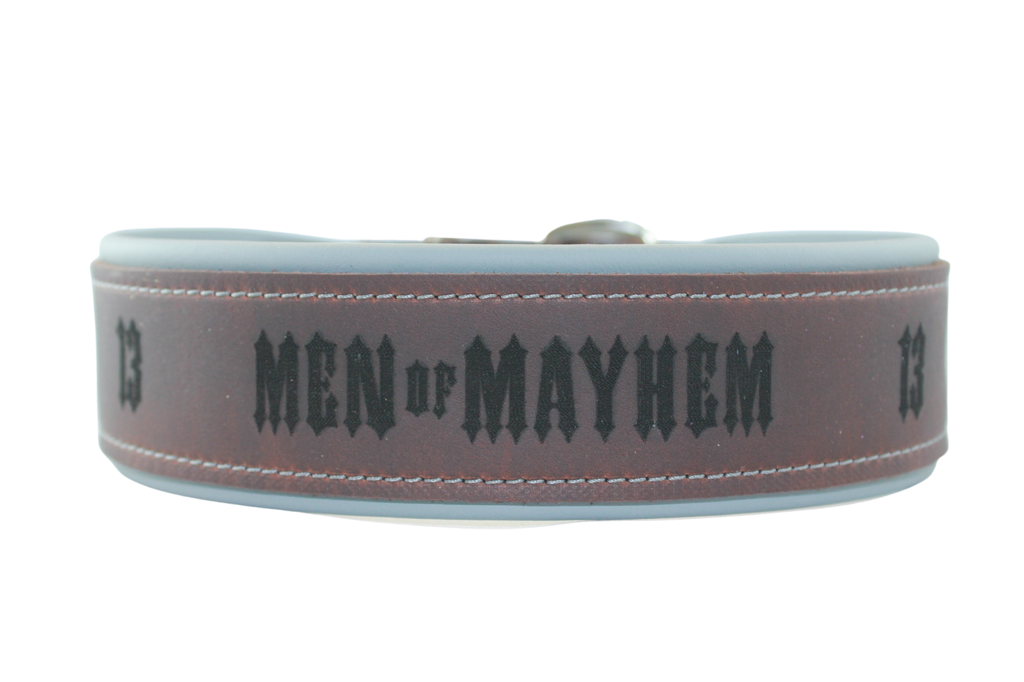 Lederhalsband Men of Mayhem