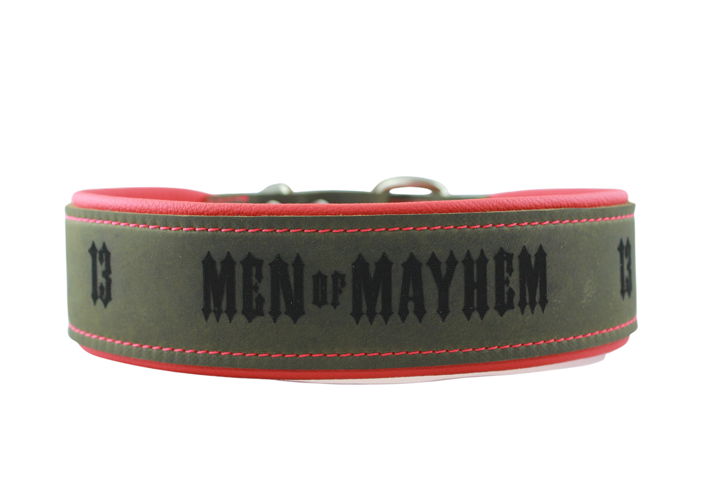 Lederhalsband Men of Mayhem