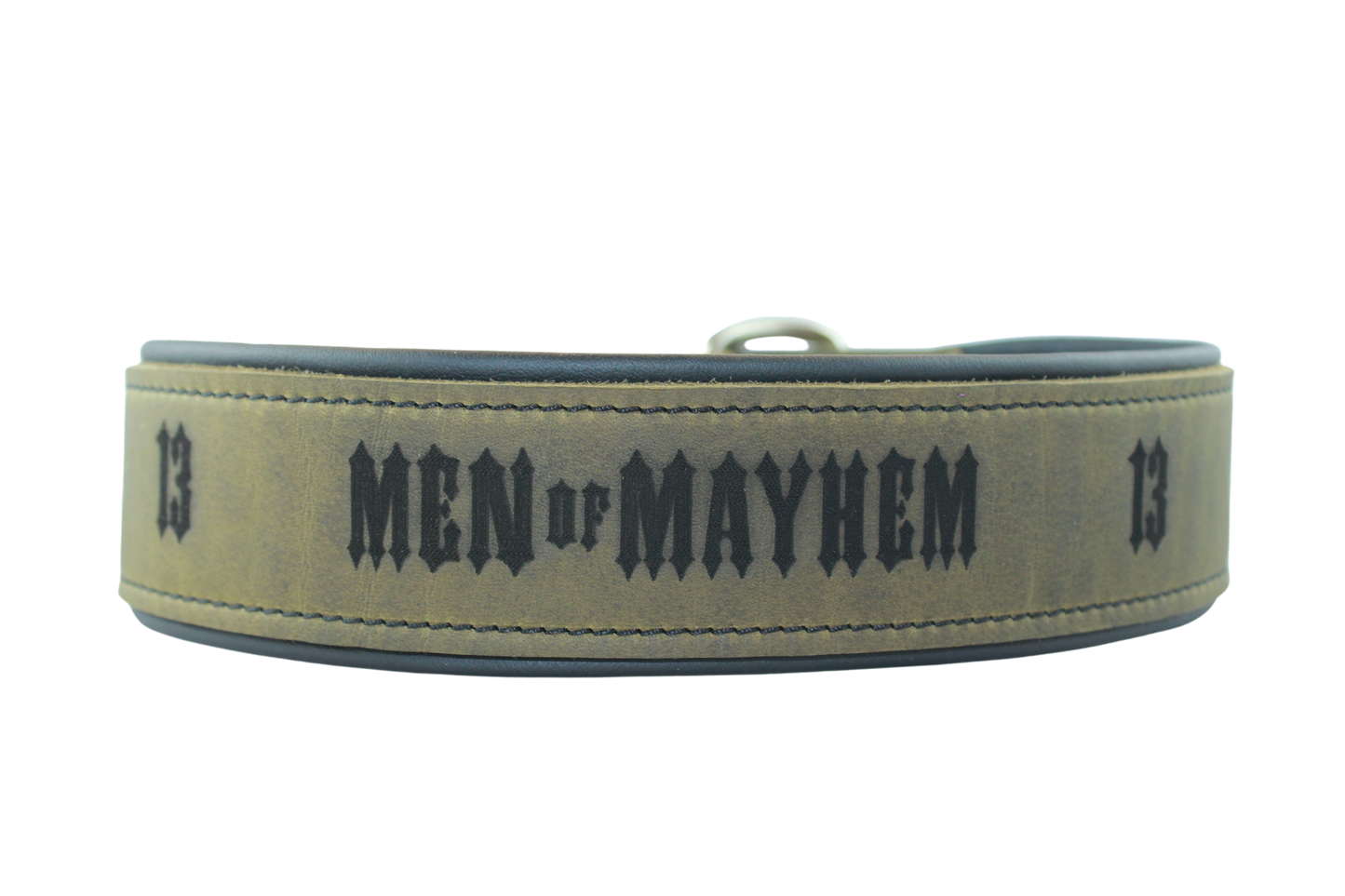 Lederhalsband Men of Mayhem