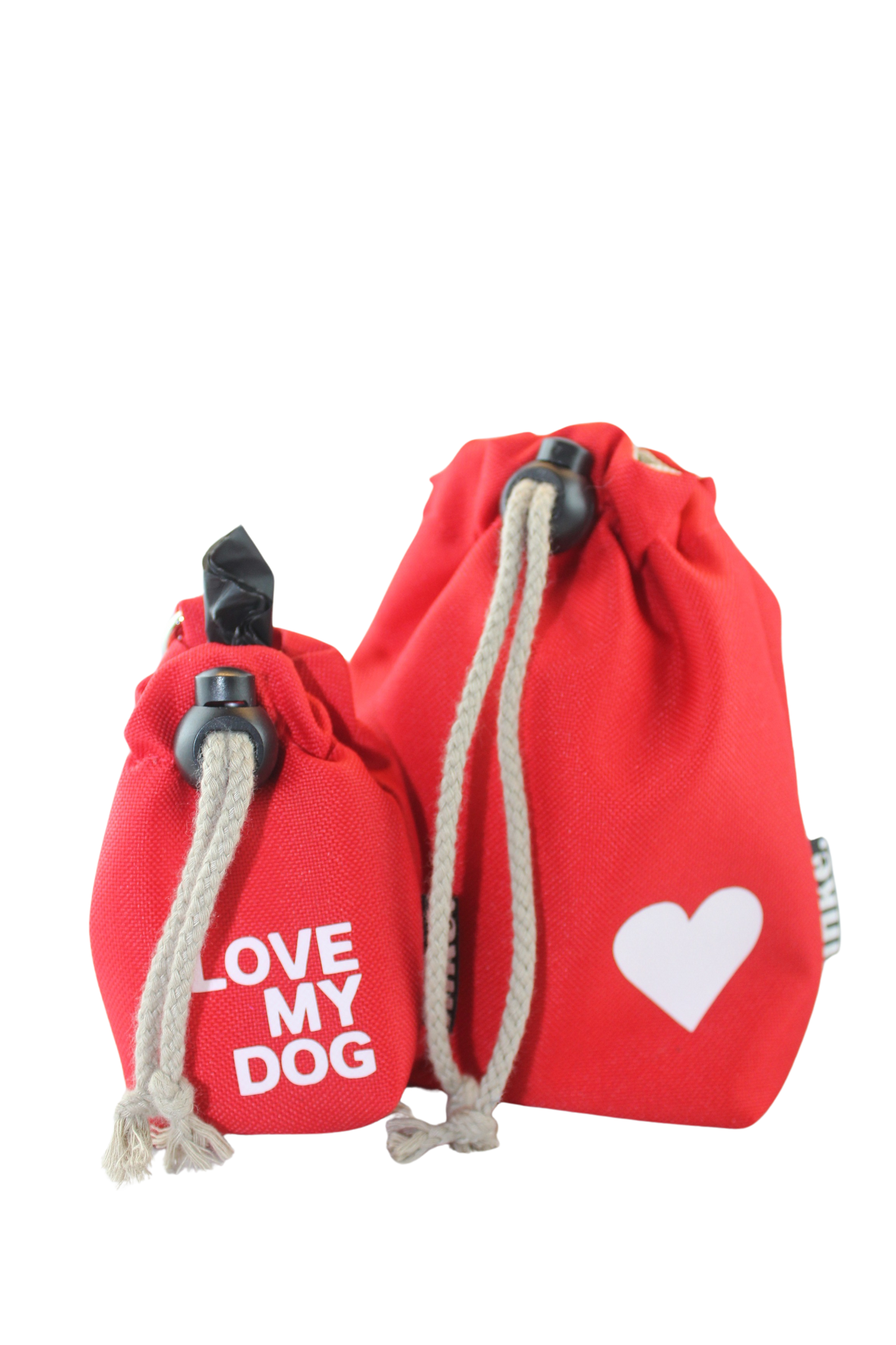 Leckerlibeutel im Set Love & Herz