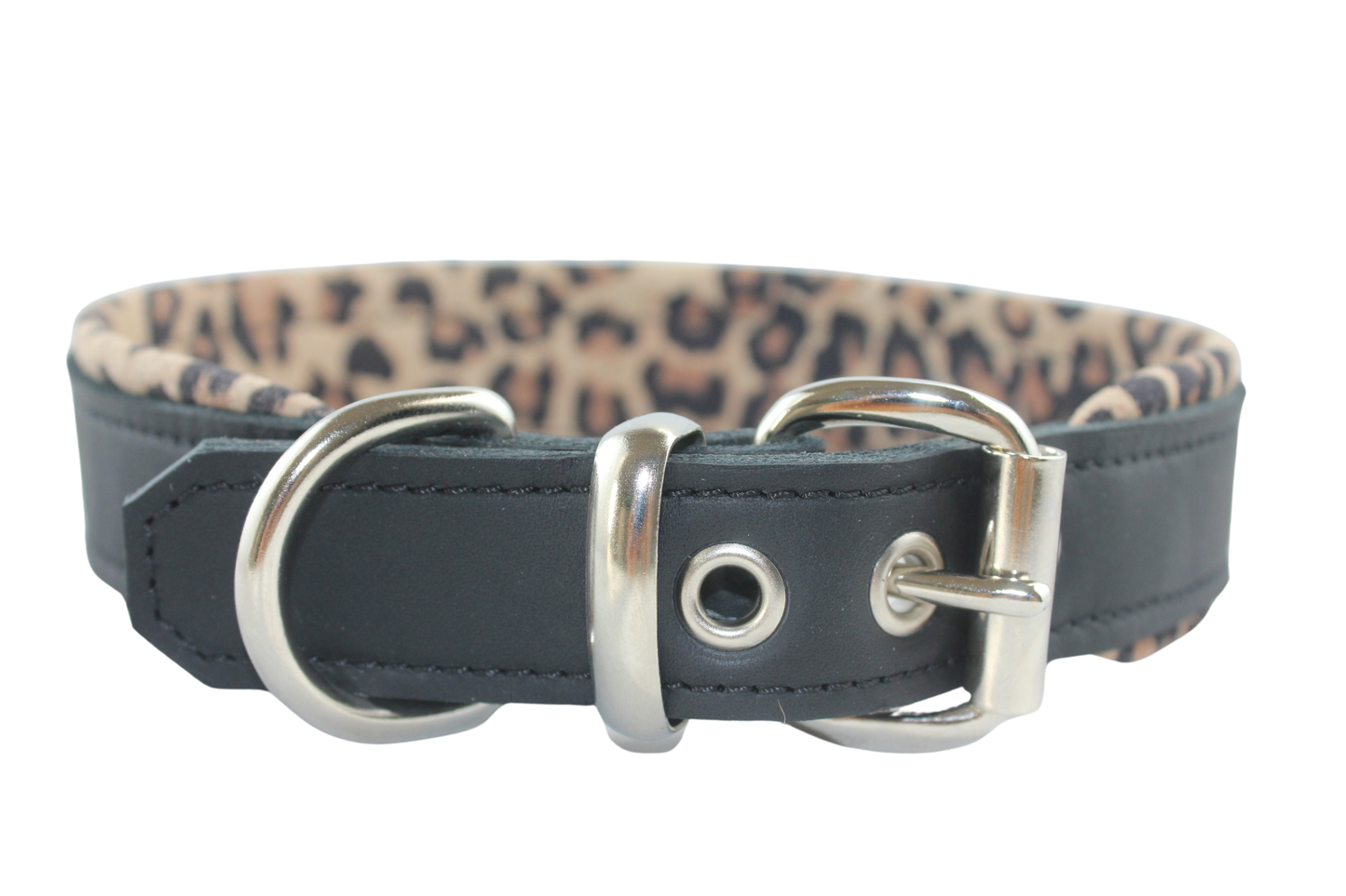 Lederhalsband Leo mit Namen