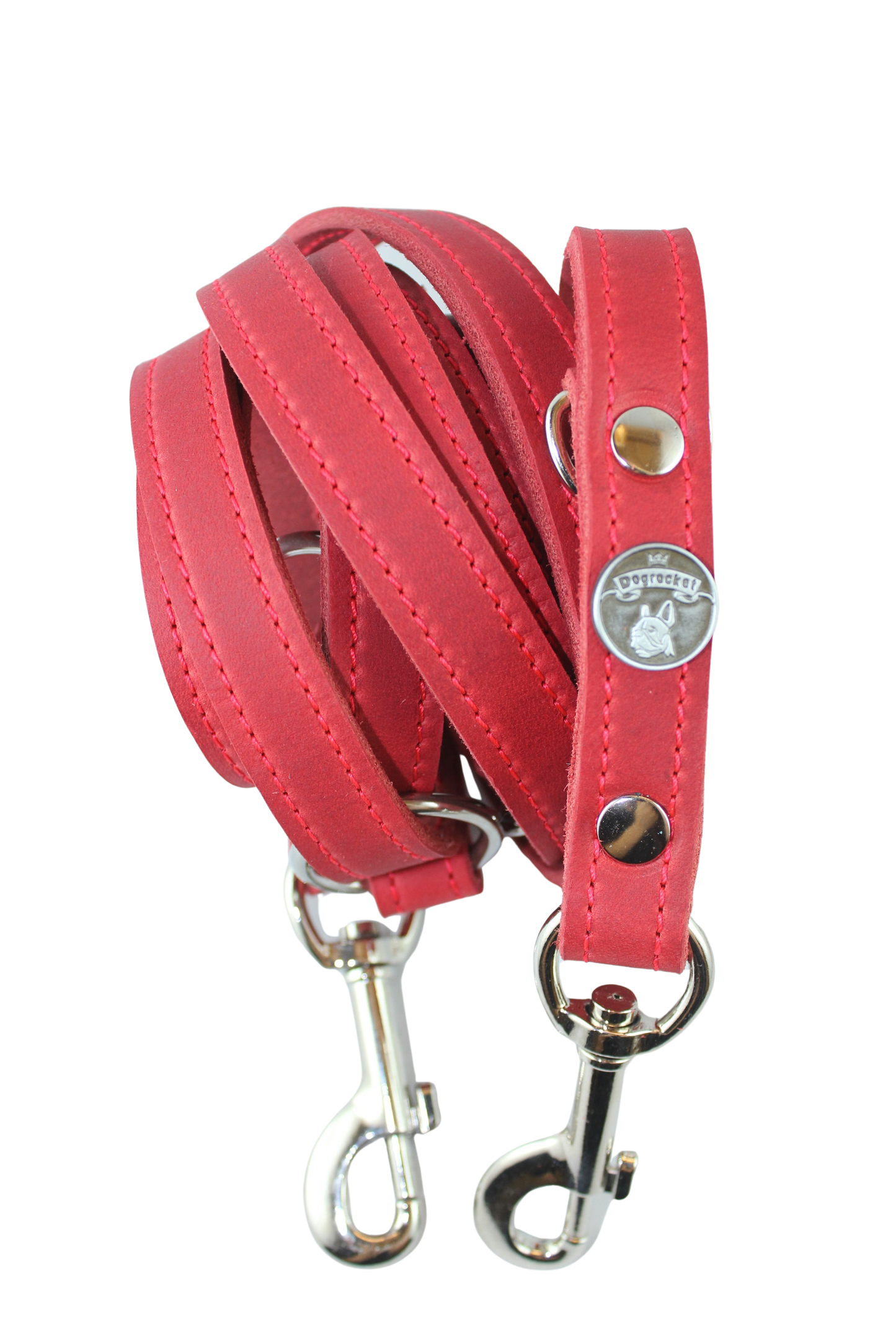 Fettlederleine genäht