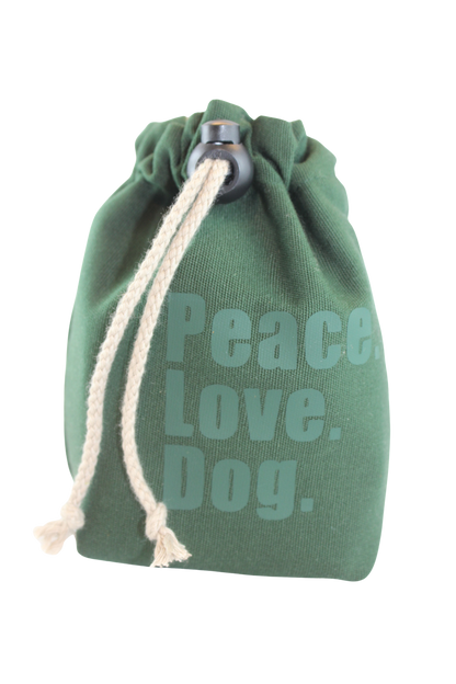 Leckerlibeutel Peace Love Dog