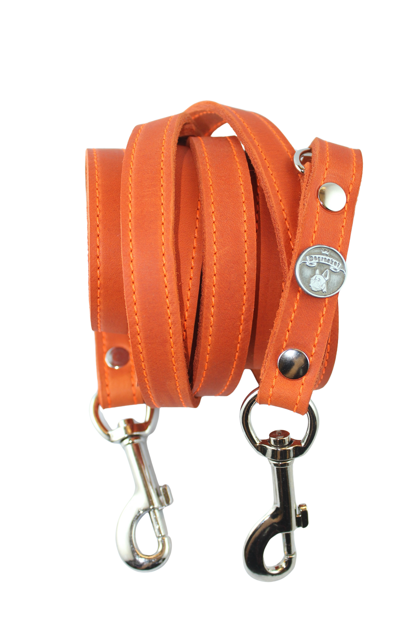 Fettlederleine genäht