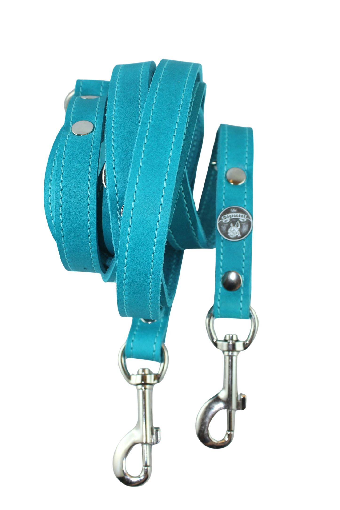 Fettlederleine genäht