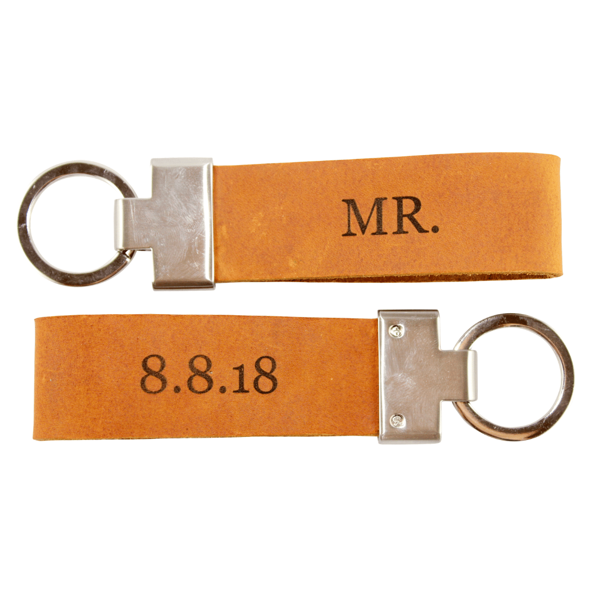 Schlüsselanhänger MRS. & MR. + Datum