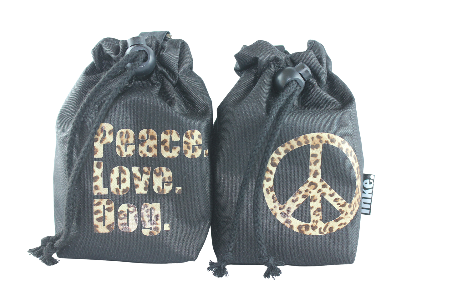 Leckerlibeutel im Set Peace & Love