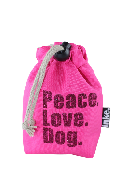 Leckerlibeutel Peace Love Dog